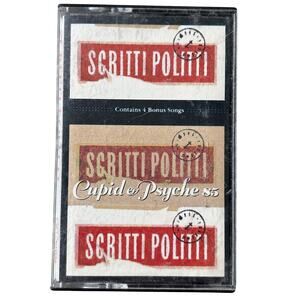 Scritti Politti Cupid & Psyche 85 Cassette Tape Bonus Songs Pop, Synth-pop 80s
